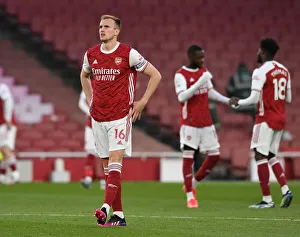 Arsenal's Rob Holding Readies for Battle: Arsenal vs. Everton Premier League Clash