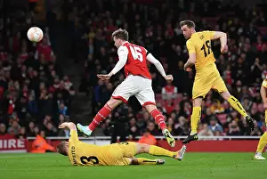 Arsenal's Rob Holding Scores Second Goal Against FK Bodo/Glimt in Europa League Match