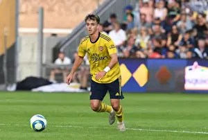 Arsenal's Robbie Burton in Action against Angers during Pre-Season Friendly