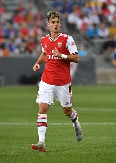 Arsenal's Robbie Burton in Action Against Colorado Rapids
