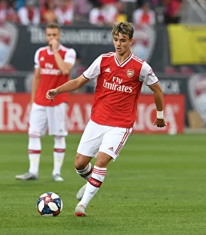 Arsenal's Robbie Burton in Action Against Colorado Rapids