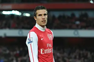 Arsenal's Robin van Persie Before FA Cup Clash Against Aston Villa, 2012
