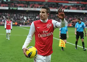 Arsenal's Robin van Persie Scores Hat-trick Against Blackburn Rovers in 2011-12 Premier League