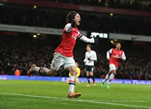 Arsenal V Tottenham Hotspur 2013-14 Prints: Arsenal's Rosicky Scores Brace: FA Cup Victory Over Tottenham (2014)