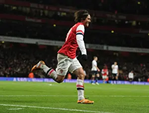 Arsenal V Tottenham Hotspur 2013-14 Prints: Arsenal's Rosicky Scores Brace: Unforgettable FA Cup Moment Against Tottenham, 2014