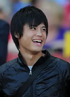 Arsenal V Boca Juniors 2011-12 Prints: Arsenal's Ryo Miyaichi Shines in Emirates Cup Match Against Boca Juniors