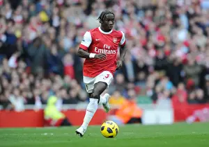Arsenal V West Ham United 2010-11 Prints: Arsenal's Sagna Secures 1-0 Victory Over West Ham in Premier League