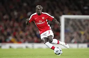 Arsenal V FC Porto 2008-09 Prints: Arsenal's Sagna Shines: 4-0 Crush of FC Porto in Champions League Group G
