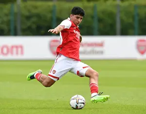 Arsenal's Salah-Eddine Oulad Mhand Pre-Season Training: Arsenal vs Ipswich Town, 2022