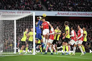 Arsenal's Saliba Scores Second Goal: Arsenal v Burnley, 2023-24 Premier League
