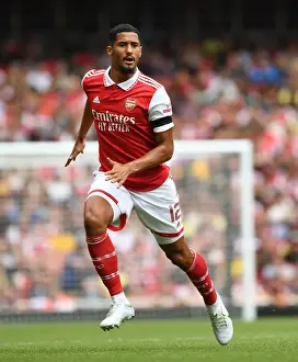 Arsenal's Saliba Stands Out: Arsenal vs Sevilla - Emirates Cup 2022