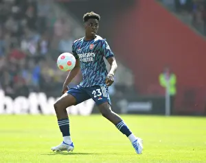Southampton V Arsenal 2021-22 Prints: Arsenal's Sambi in Action against Southampton in the Premier League (2021-22)