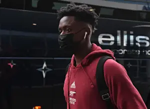 Arsenal's Sambi at Leicester City's The King Power Stadium - Premier League Clash (2021-22)