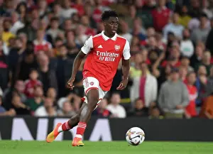 Arsenal's Sambi Shines: 2022-23 Premier League Match vs Aston Villa at Emirates Stadium