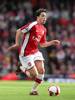 Arsenal V Blackburn Rovers 2008-9 Prints: Arsenal's Samir Nasri Shines: 4-0 Crush of Blackburn Rovers in Premier League