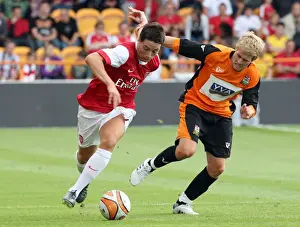 Barnet V Arsenal 2010-11 Prints: Arsenal's Samir Nasri Shines in 4-0 Pre-Season Victory over Barnet