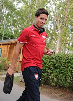 Arsenal's Samir Nasri Shines in 4-0 Win Over SC Neusiedl, Austria 2010