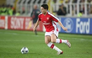 Images Dated 21st October 2008: Arsenal's Samir Nasri Shines: 5-2 Victory Over Fenerbahce in Champions League