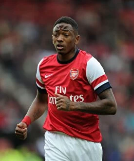 Images Dated 14th July 2012: Arsenal's Sanchez Watt in Action against Anderlecht in 2012 Pre-Season