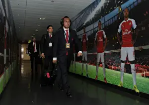 Arsenal V FC Basel 2016-17 Prints: Arsenal's Santi Cazorla: Focused and Ready for FC Basel Clash (2016-17 Champions League)