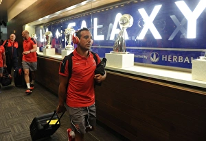 Arsenal V Chivas 2016-17 Prints: Arsenal's Santi Cazorla Gears Up for Arsenal vs. Chivas Clash