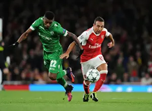 Arsenal's Santi Cazorla Outsmarts Ludogorets Cafu in Champions League Clash