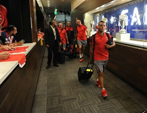 Arsenal's Santi Cazorla Readies for Arsenal vs. Chivas (2016-17): Pre-Season Gear Up