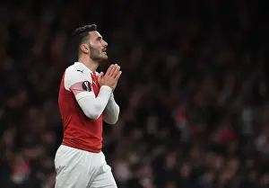 Arsenal's Sead Kolasinac in Action during the 2019 UEFA Europa League Semi-Final vs Valencia