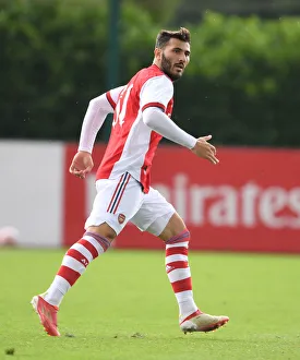 Arsenal V Watford (Pre Season) 2021-22 Prints: Arsenal's Sead Kolasinac in Action during Arsenal vs. Watford Pre-Season Match, 2021