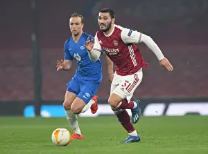 Arsenal's Sead Kolasinac in Action during Europa League Match against Molde FK