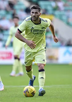 Hibernian V Arsenal 2021-22 Prints: Arsenal's Sead Kolasinac in Action against Hibernian during 2021 Pre-Season Friendly in Edinburgh