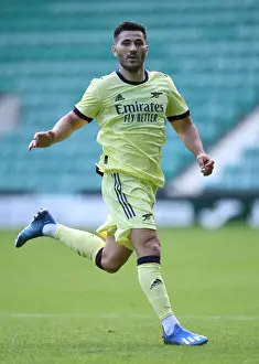Hibernian V Arsenal 2021-22 Prints: Arsenal's Sead Kolasinac in Action during Hibernian Pre-Season Friendly (2021-22)