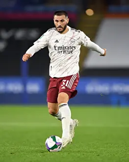 Arsenal's Sead Kolasinac in Action: Leicester City Showdown in Carabao Cup