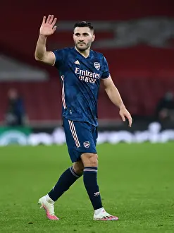 Arsenal's Sead Kolasinac Celebrates Europa League Victory with Fans