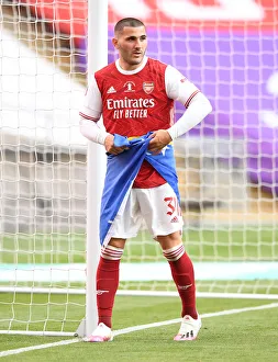 Arsenal's Sead Kolasinac at Empty FA Cup Final: Arsenal vs. Chelsea (2020)