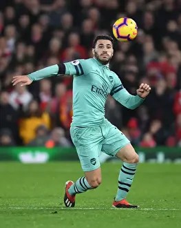Arsenal's Sead Kolasinac Faces Off Against Liverpool in Premier League Clash