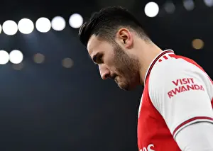 Arsenal's Sead Kolasinac Gears Up for Arsenal v Manchester United (2019-20)
