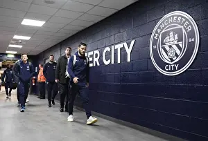 Manchester City V Arsenal 2018-19 Prints: Arsenal's Sead Kolasinac Heads to Etihad Stadium for Manchester City Showdown - Premier League 2018-19