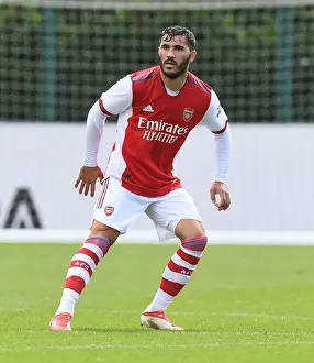 Arsenal V Watford (Pre Season) 2021-22 Prints: Arsenal's Sead Kolasinac in Pre-Season Action Against Watford