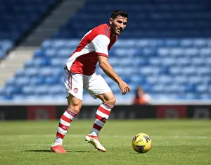 Glasgow Rangers V Arsenal 2021-22 Prints: Arsenal's Sead Kolasinac at Rangers Pre-Season Friendly in Glasgow, Scotland (2021)