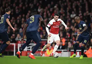 Arsenal's Sead Kolasinac: Unwavering Focus Against Manchester United in FA Cup Clash