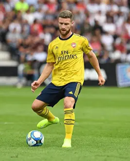 Angers SCO V Arsenal 2019-20 Prints: Arsenal's Shkodran Mustafi in Action against Angers during 2019 Pre-Season Friendly