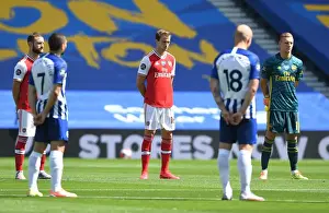 Brighton And Hove Albion V Arsenal 2019-20 Prints: Arsenal's Silent Victory: Brighton & Hove Albion vs