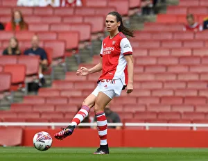Arsenal Women V Chelsea Women - Mind Series 2021-22 Prints: Arsenal's Simone Boye in Action: Arsenal Women vs. Chelsea Women - Mind Series 2021-22