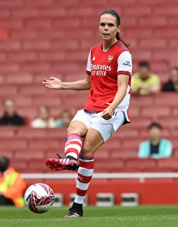 Arsenal Women V Chelsea Women - Mind Series 2021-22 Prints: Arsenal's Simone Boye in Action: Arsenal Women vs. Chelsea Women - Mind Series 2021-22