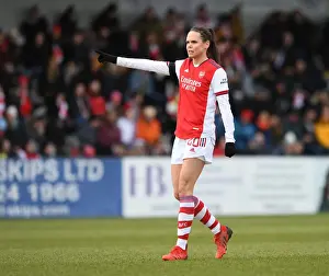 Arsenal Women V Manchester United Women 2021-22 Prints: Arsenal's Simone Boye in Action: FA WSL Match - Arsenal Women vs Manchester United Women (2021-22)