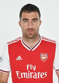 Arsenal's Sokratis at 2019-2020 Pre-Season Training