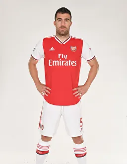 Arsenal's Sokratis at 2019-2020 Pre-Season Training