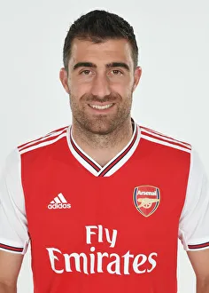 Arsenal's Sokratis at 2019-2020 Pre-Season Training