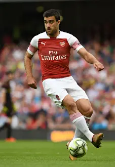 Arsenal's Sokratis Clashes Heads with Chelsea in Dublin: 2018 International Champions Cup